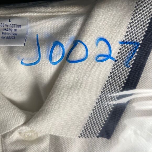 Clemson Dad Augusta SportsWear Men's Polo White 100% Cotton L - Picture 9 of 9